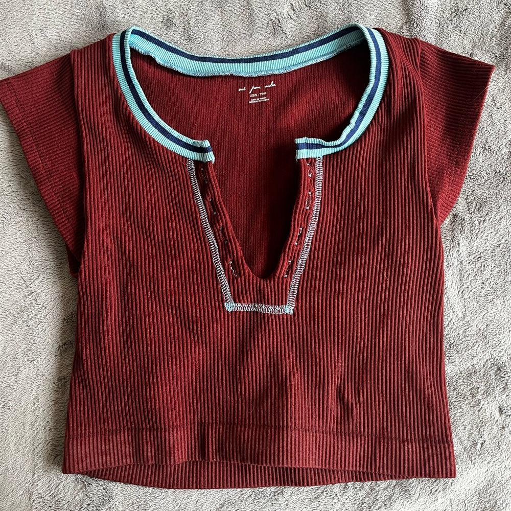 Urban Outfitters Out From Under Red Crop Top